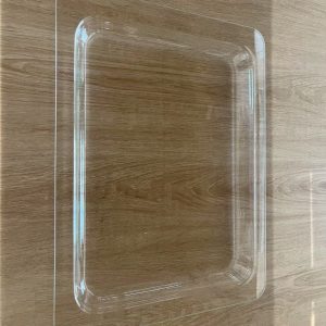 Platespiller i glass