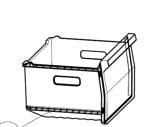 freezer middle drawer